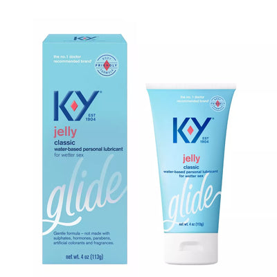 K-Y Jelly Personal Lubricant Tube - 4 oz