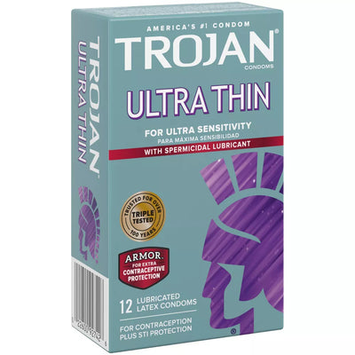 Trojan Ultra Thin Armor Condoms - 12pk