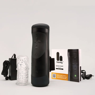 The Handy Automatic Interactive Male Power Stroker Masturbator