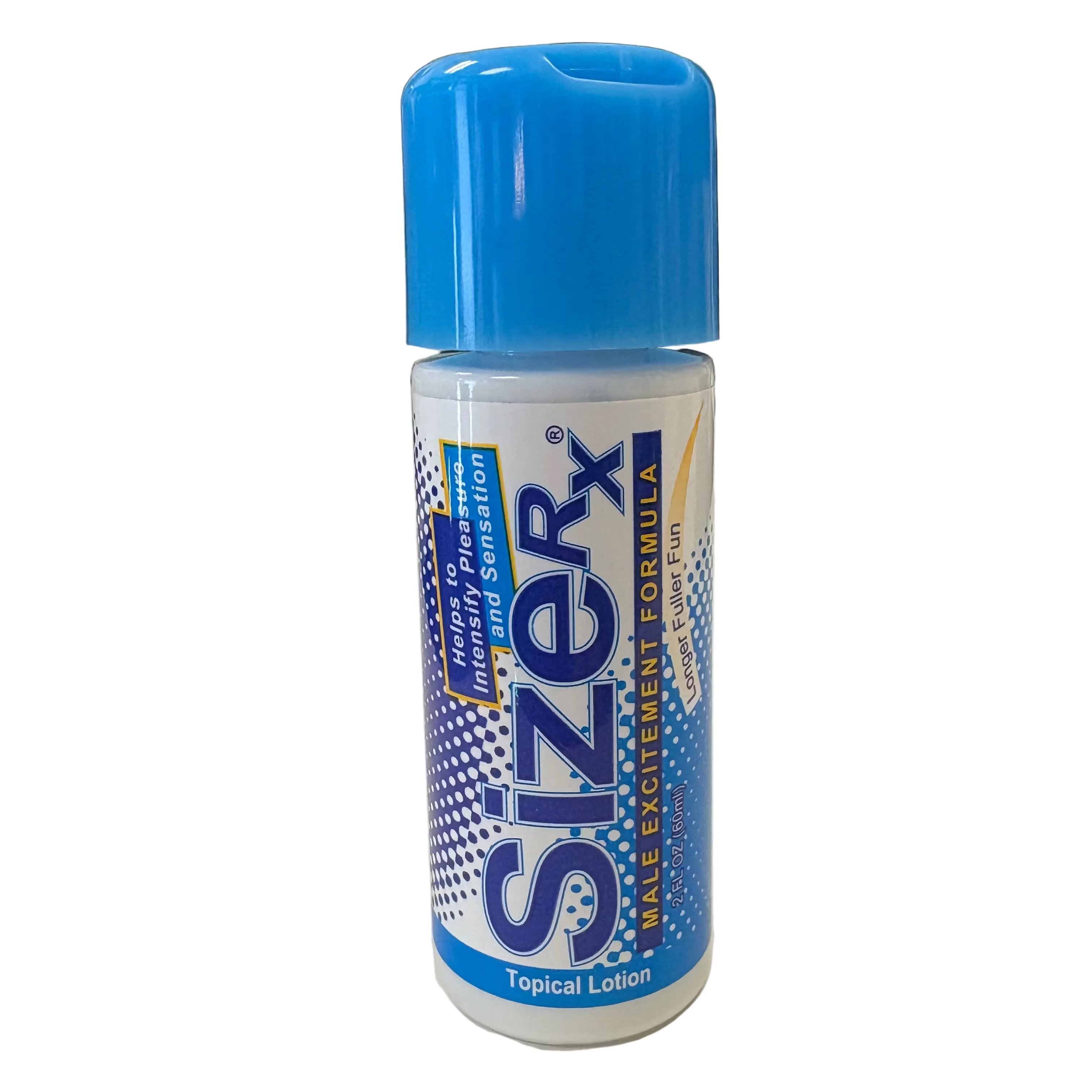 Size RX Male Enhancement Lotion 2oz Bottle