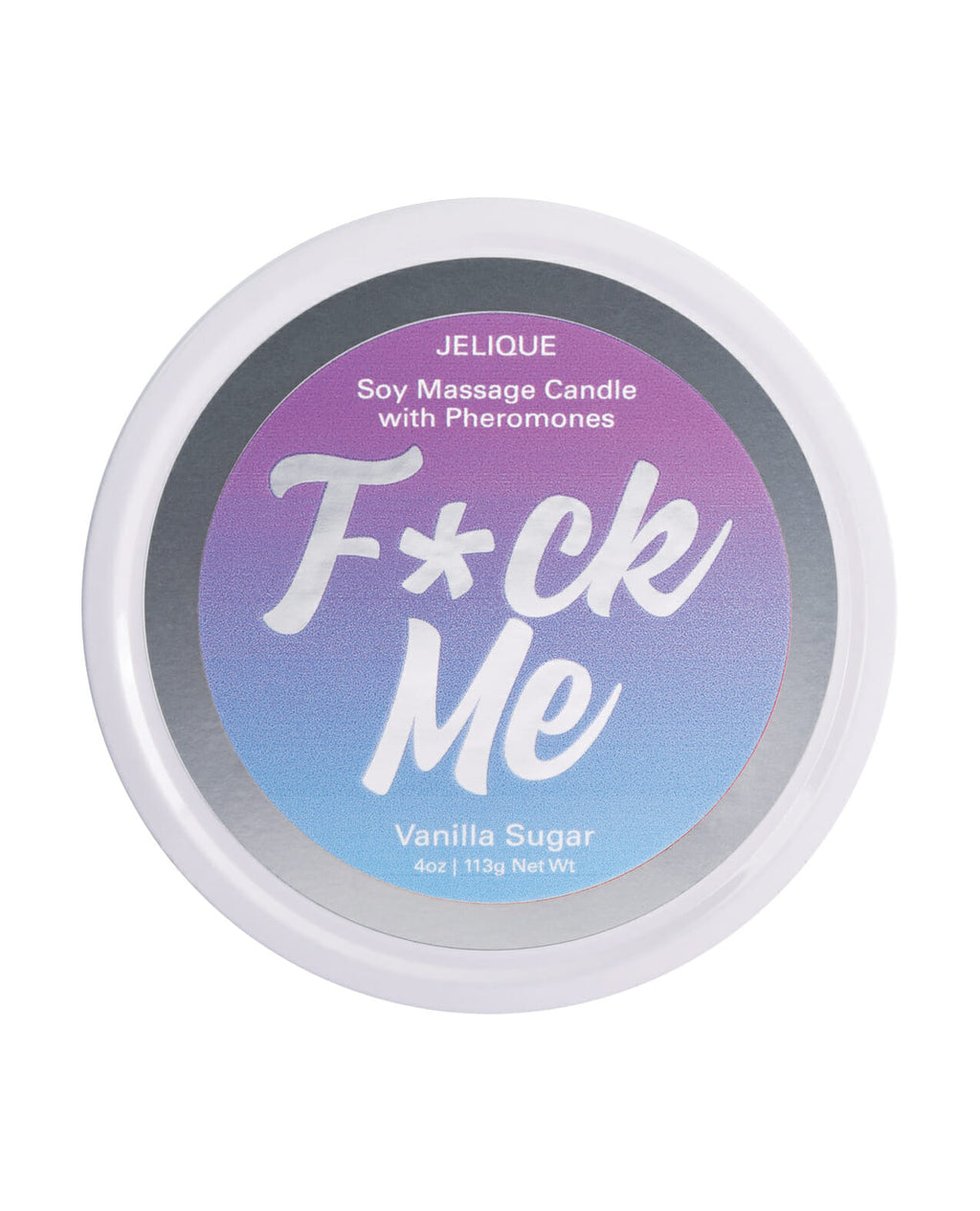 Jelique Fuck Me Vanilla Sugar Massage Candle – 4 oz