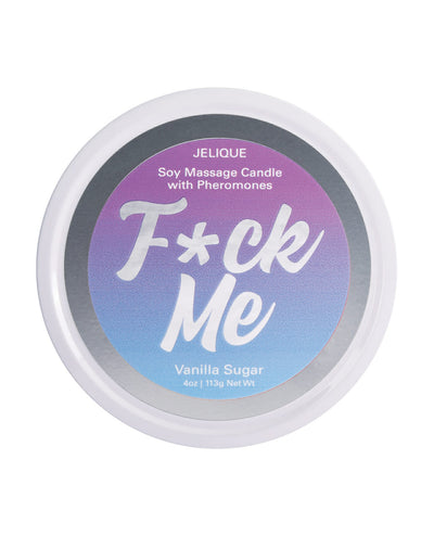 Jelique Fuck Me Vanilla Sugar Massage Candle – 4 oz