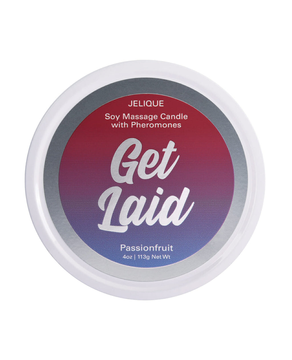 Jelique Get Laid Passion Fruit Massage Candle – 4 oz