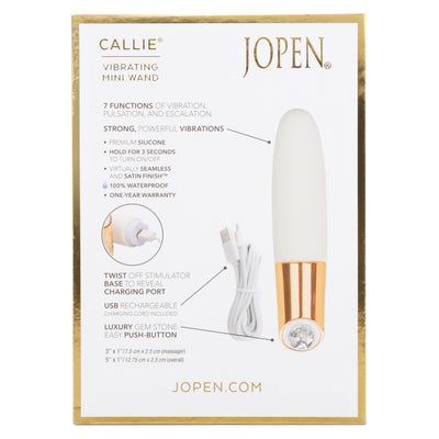 Jopen Callie Vibrating Mini Wand