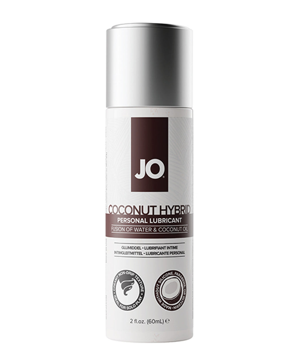 JO Coconut Oil Hybrid Personal Lubricant 2oz