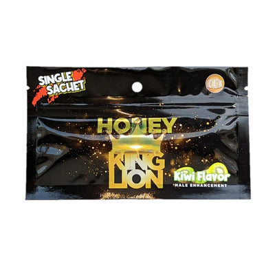 Kiwi Flavor King Lion Honey Male Enhancement - Single Sachet