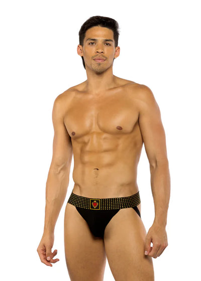 Sacred Heart Jockstrap, Black
