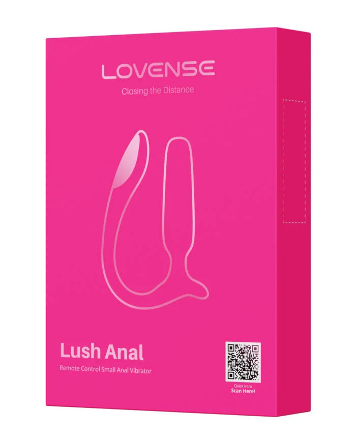 Lovense Lush Anal App-Controlled Butt Plug Vibrator