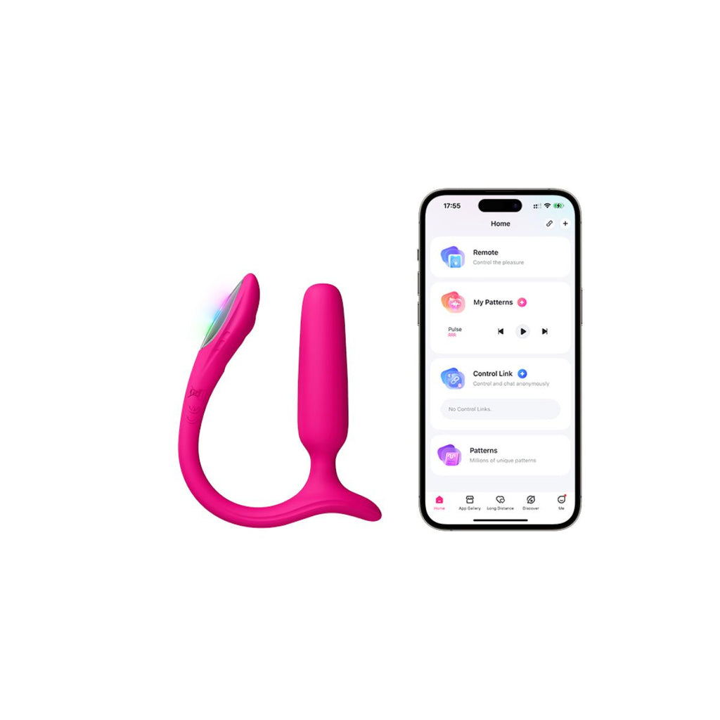 Lovense Lush Anal App-Controlled Butt Plug Vibrator