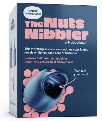The Nuts Nibbler Vibrating Silicone Sac by AutoBlow