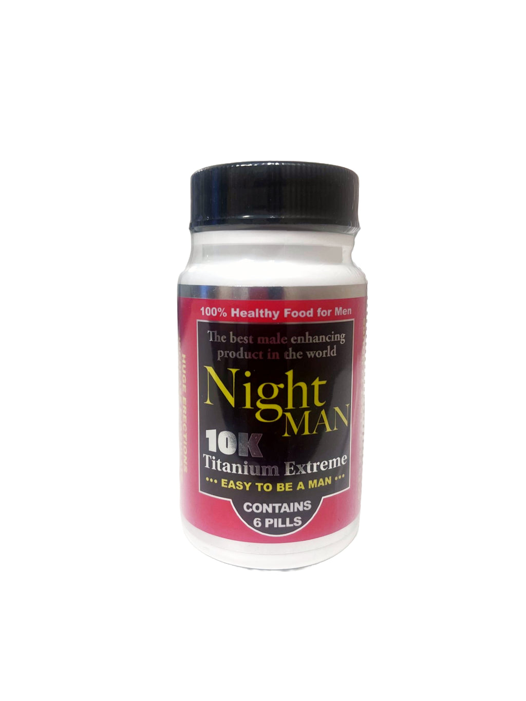 Night Man 10K Titanium Extreme Male Performance Enhancer - 6CT