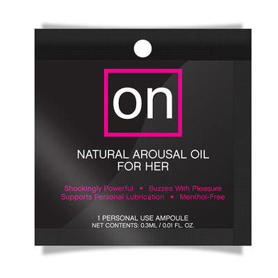 On for Her Natural Arousal Oil 0.3ml Single Use Ampoule
