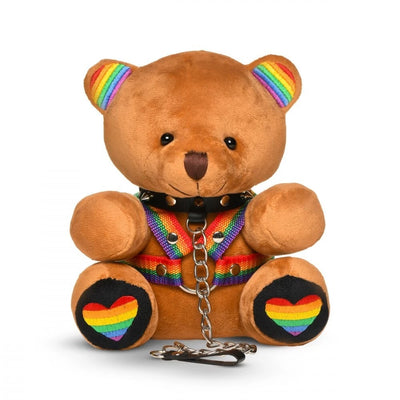 Master Series Pride Bondage Bear Plush