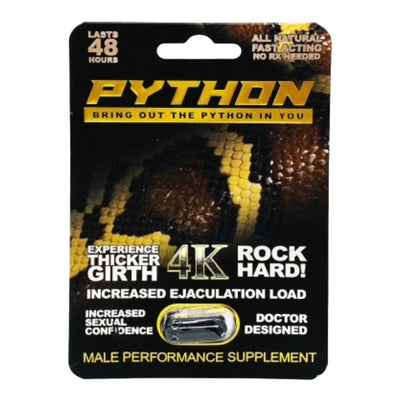 Python 4K Male Performance Supplement - 2CT