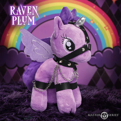 Raven Plum My Little Bondage Pony Plush
