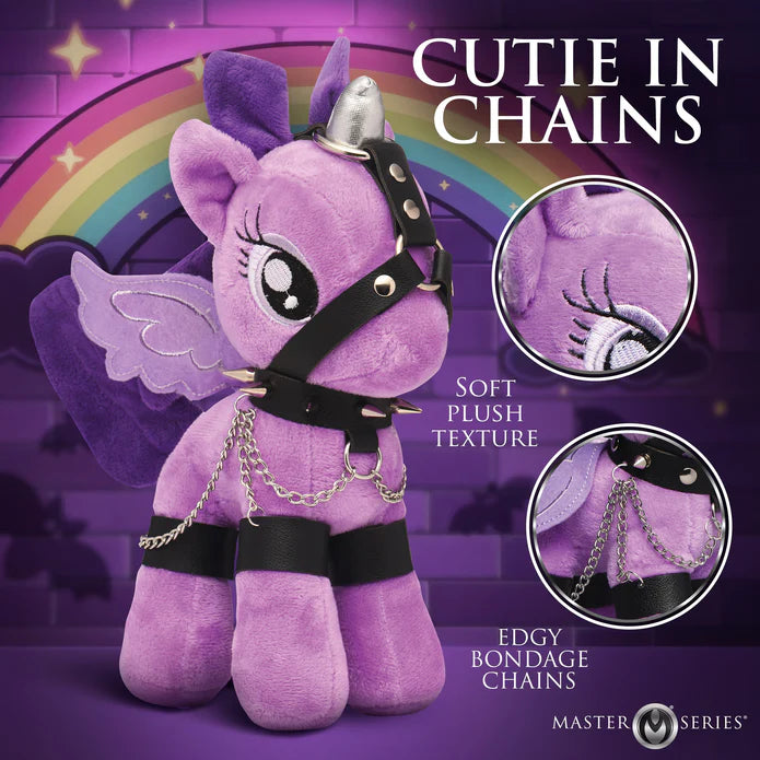 Raven Plum My Little Bondage Pony Plush