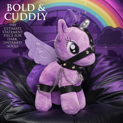 Raven Plum My Little Bondage Pony Plush