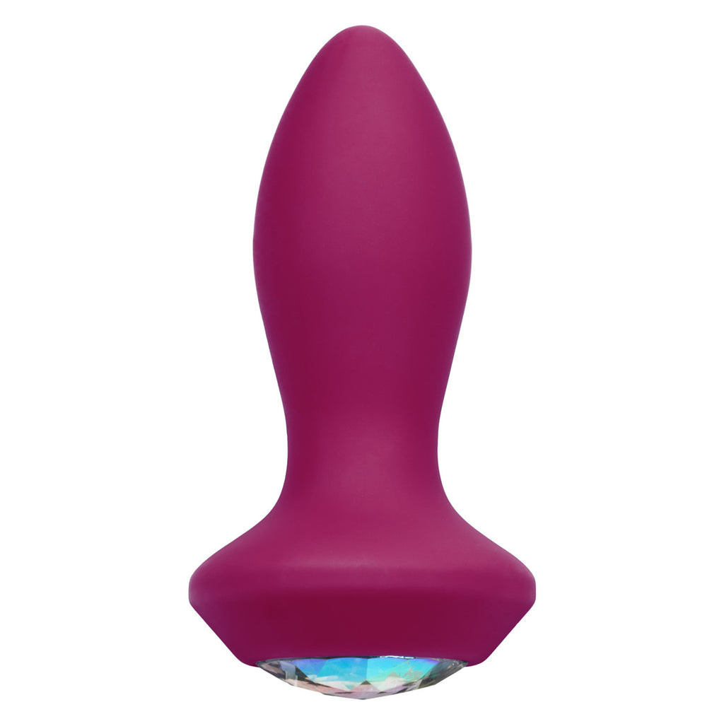 Power Gem Vibrating Petite Crystal Probe - Purple