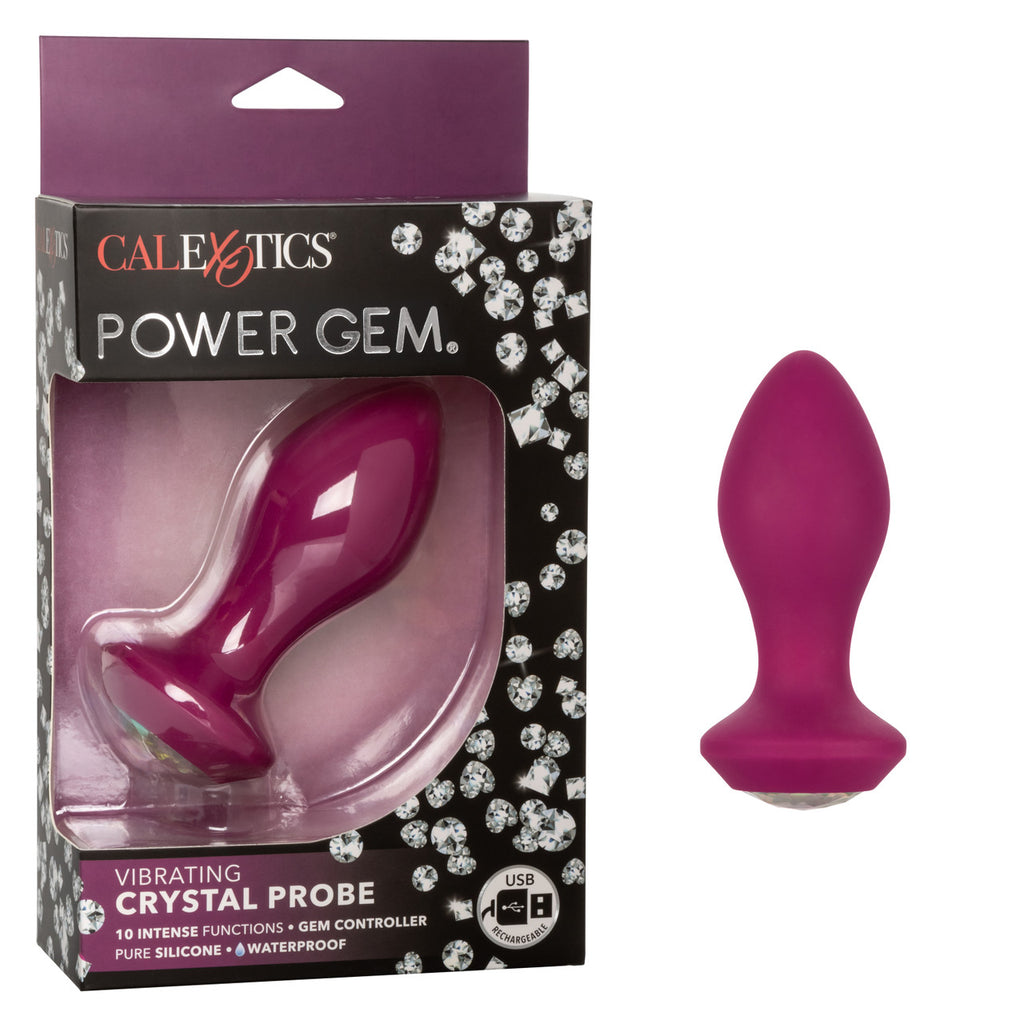 Power Gem Vibrating Crystal Probe - Purple