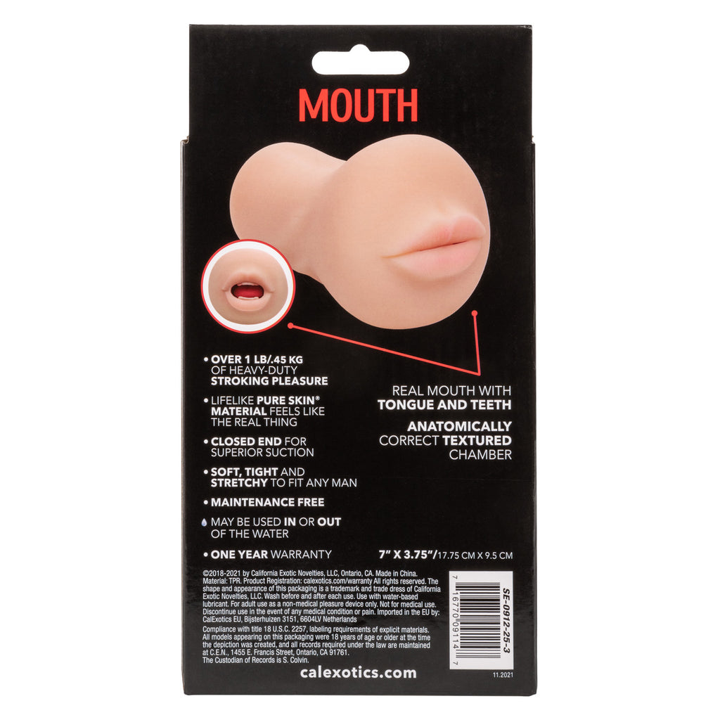 Get the Stroke It Mouth Masturbator at Castle Megstore Get the Stroke It Mouth Masturbator at Castle Megstore