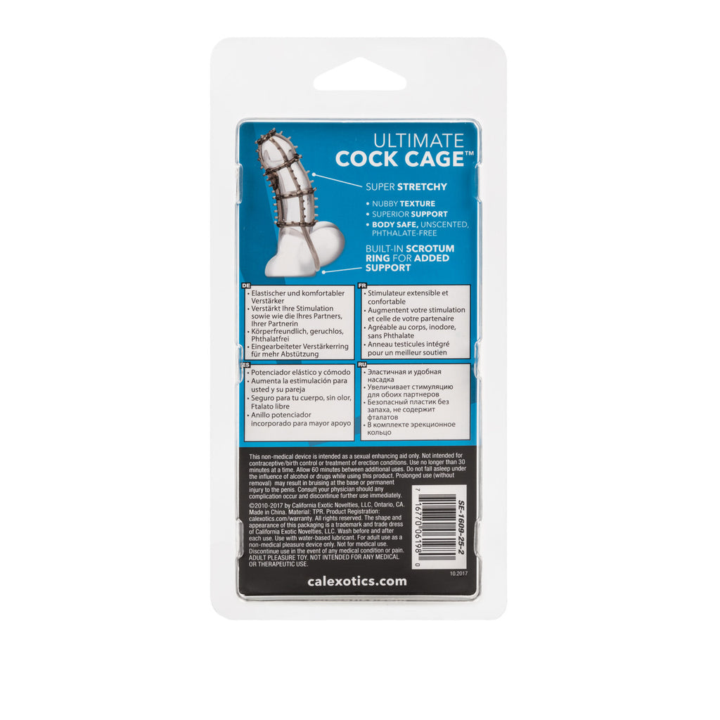 Ultimate Cock Cage - Smoke