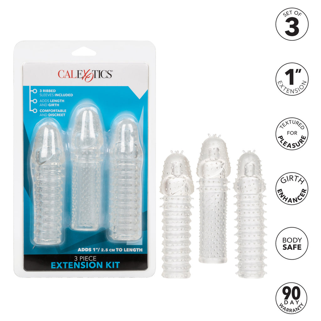 3 Piece Extension Kit - Clear