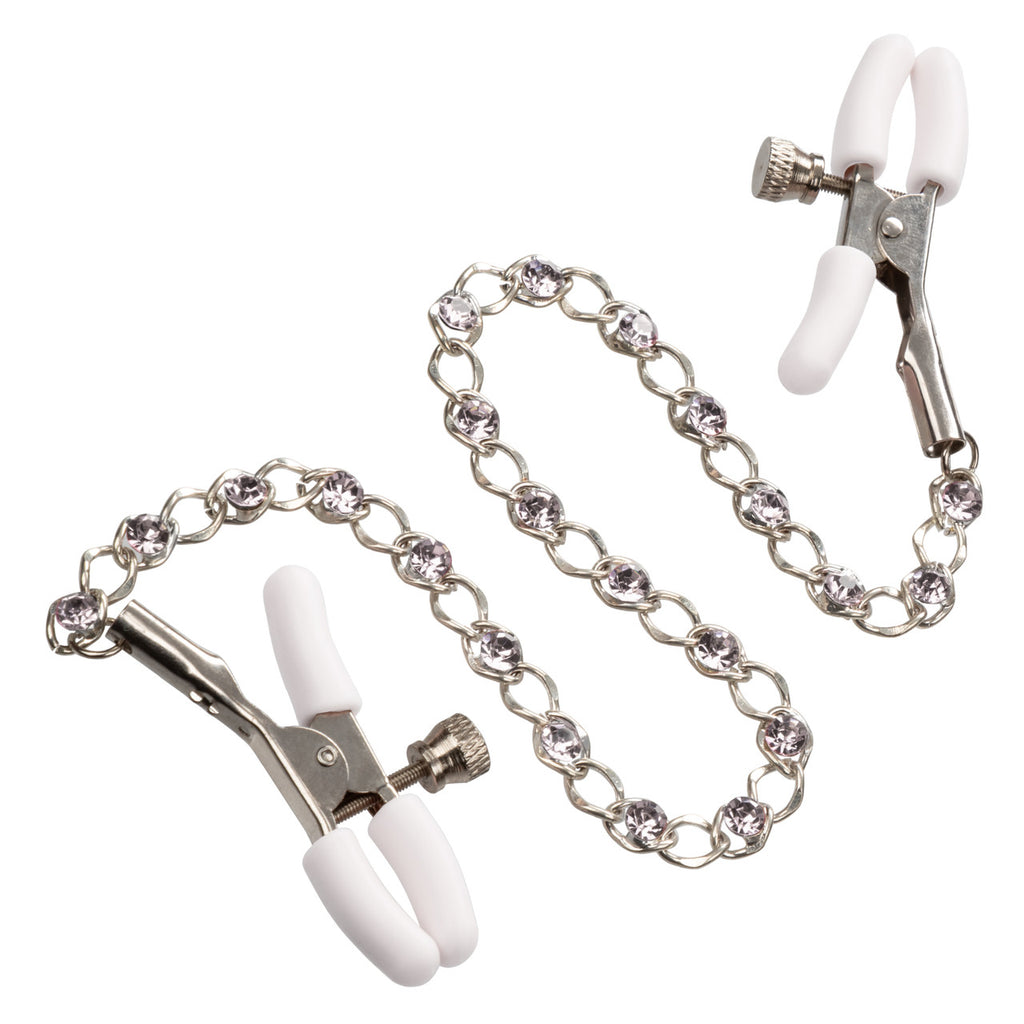 Nipple Play Crystal Chain Nipple Clamps