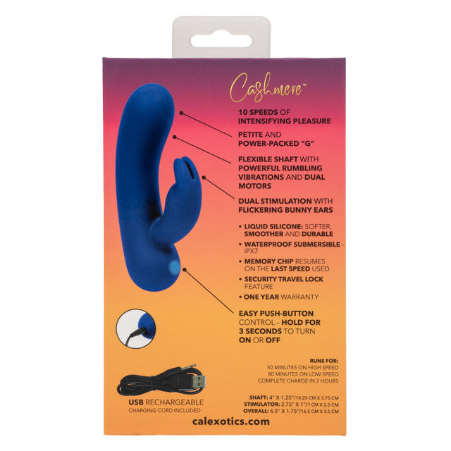 Cashmere Liquid Silicone Waterproof Bunny Vibrator Cashmere Liquid Silicone Waterproof Bunny Vibrator