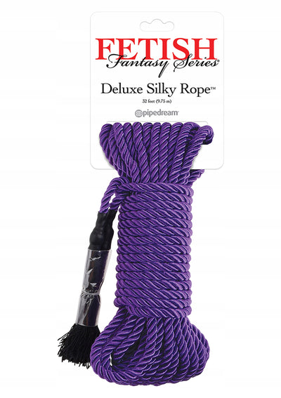 Fetish Fantasy Purple Silky Rope
