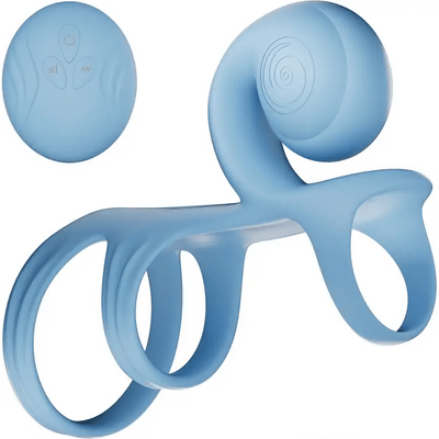 Snail Jovi Arc Couples Vibrating Cock Ring with Remote