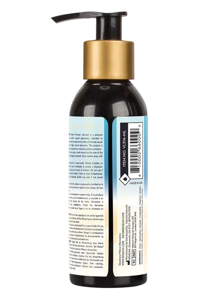 Sensuva Natural Water-Based Personal Lubricant 4.2 oz.