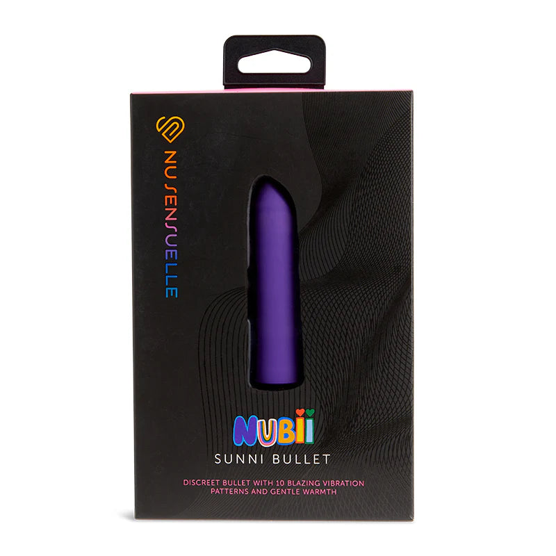 Nu Sensuelle Sunni Bullet Vibrator in Purple
