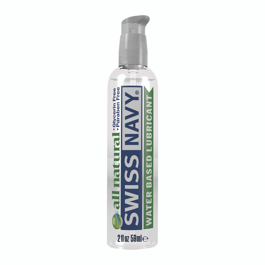 Swiss Navy All Natural Water-Based Lubricant - 2 oz