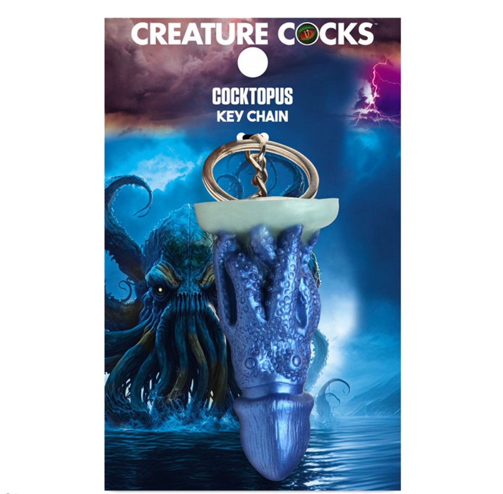 THE CREATURE COCKS COCKTOPUS KEYCHAIN