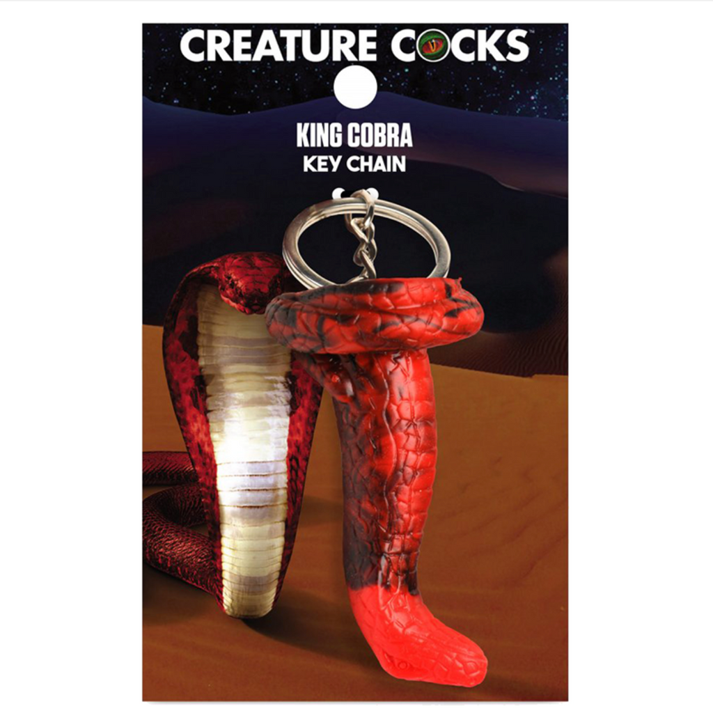 THE CREATURE COCKS KING COBRA KEYCHAIN