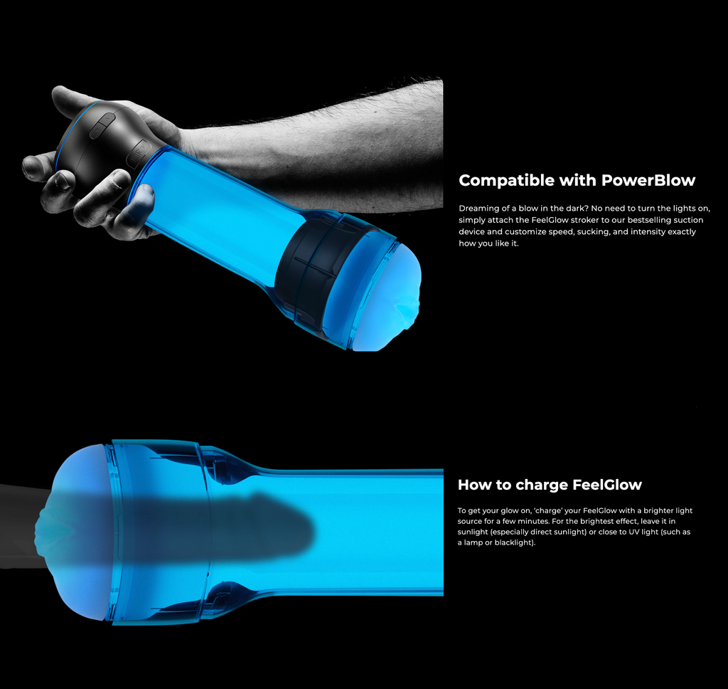 THE KIIROO FEEL GLOW-IN-THE-DARK STROKER LIMITED EDITION