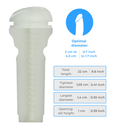 THE KIIROO FEEL GLOW-IN-THE-DARK STROKER LIMITED EDITION