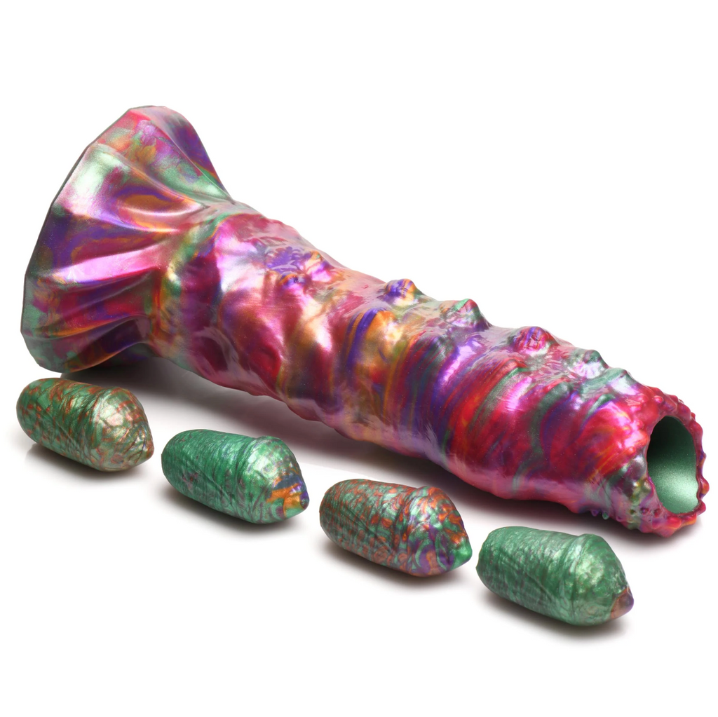 Alien Larva Ovipositor Dildo w/ Eggs by Creature Cocks Alien Larva Ovipositor Dildo w/ Eggs by Creature Cocks