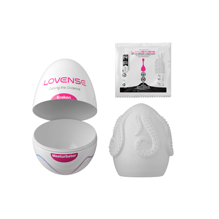 THE LOVENSE KRAKEN MASTURBATOR EGG BUNDLE