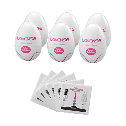 THE LOVENSE KRAKEN MASTURBATOR EGG BUNDLE