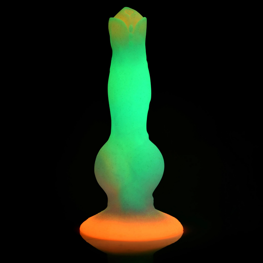 THE SPACE COCK GLOW-IN-THE-DARK ALIEN DILDO BY CREATURE COCKS