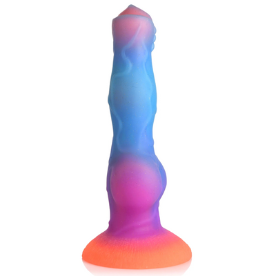 THE SPACE COCK GLOW-IN-THE-DARK ALIEN DILDO BY CREATURE COCKS