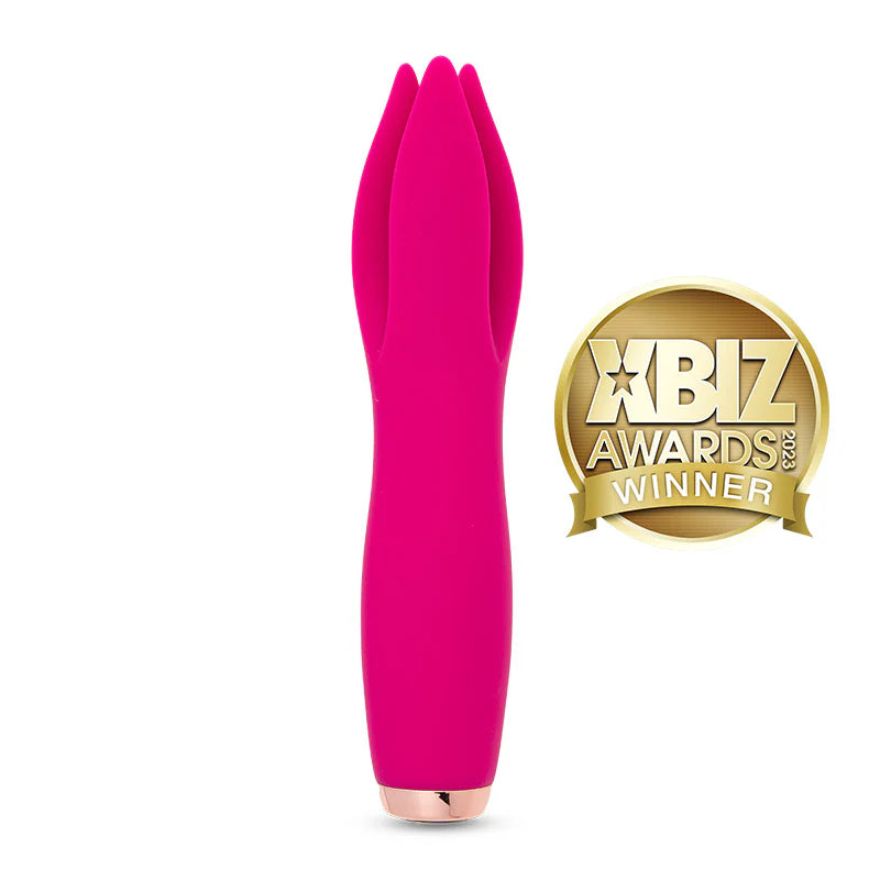 NU Sensuelle Multi-Play Tulip Vibrator in Magenta