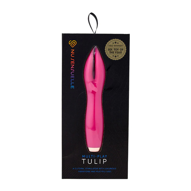 NU Sensuelle Multi-Play Tulip Vibrator in Magenta