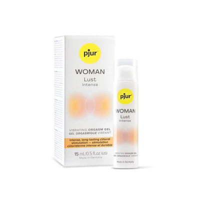 pjur Woman Lust Intense Water-Based Vibrating Orgasm Gel - 15mL