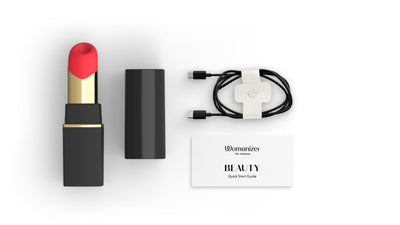 Womanizer Beauty Travel-Friendly Clitoral Stimulator in Black
