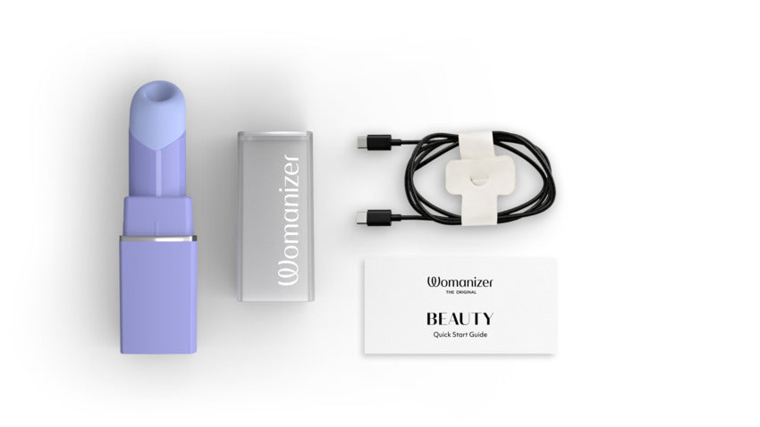 Womanizer Beauty Travel-Friendly Clitoral Stimulator in Lilac