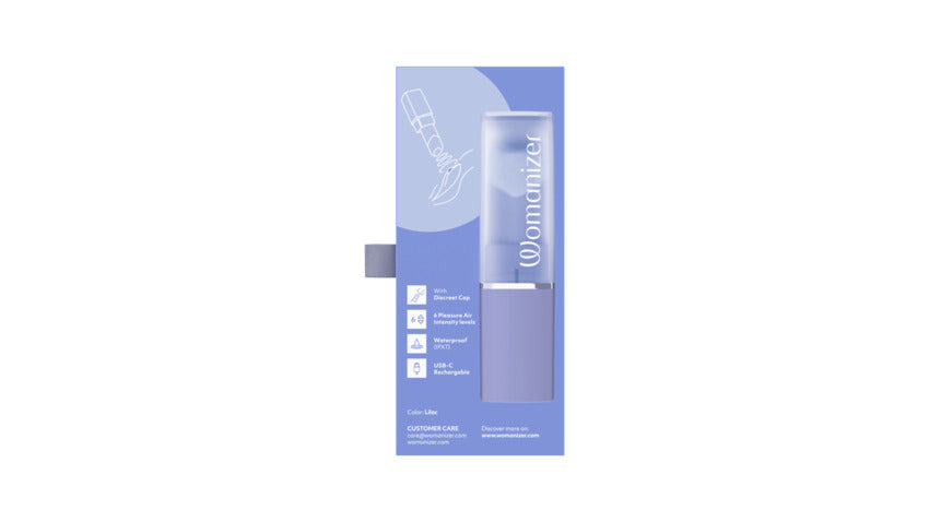 Womanizer Beauty Travel-Friendly Clitoral Stimulator in Lilac