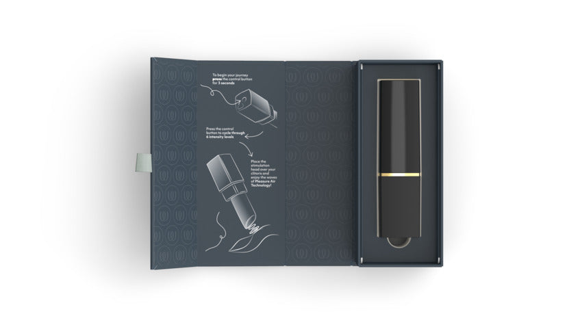Womanizer Beauty Travel-Friendly Clitoral Stimulator in Black