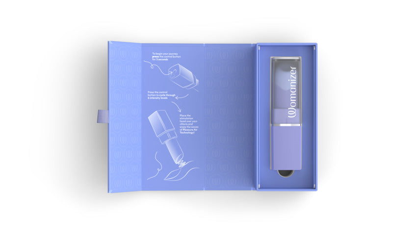 Womanizer Beauty Travel-Friendly Clitoral Stimulator in Lilac